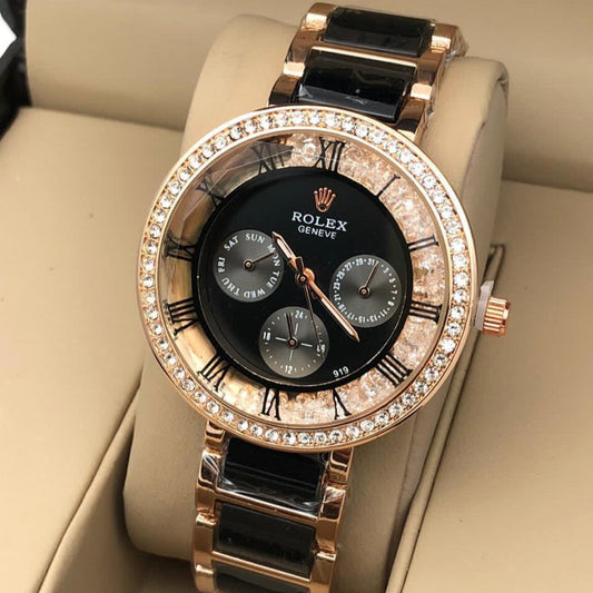 Celine Black/Black Chronograph Watch