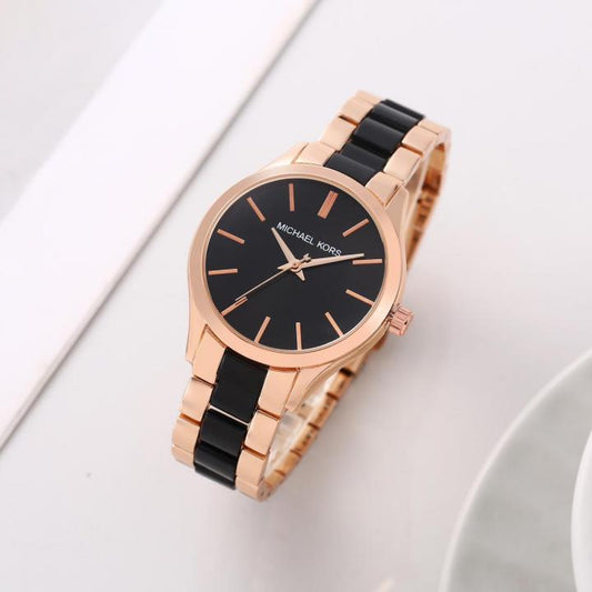 Slim Runway Analog Watch With Sleek Acetate Case