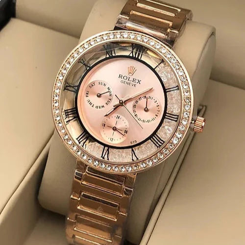 Celine Copper Chronograph Watch