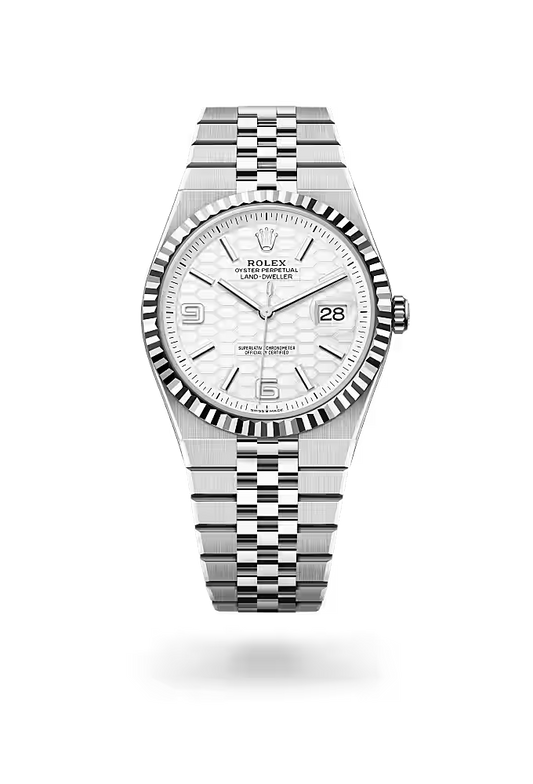 Oyster Perpetual Land Dweller Silver/White