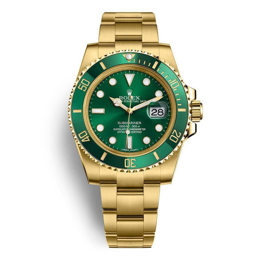 Adventure Series Submarine Gold/Green Watch