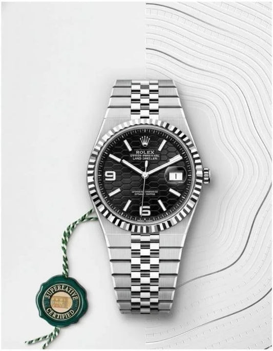 Oyster Perpetual Land Dweller Silver/Black