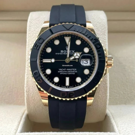 Elegant Yach Master Gold Watch