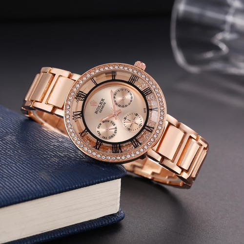 Celine Copper Chronograph Watch