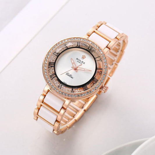 Celine White/White Watch