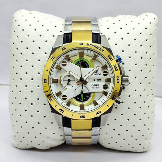 Slim Quartz Watch With Premium Detailing